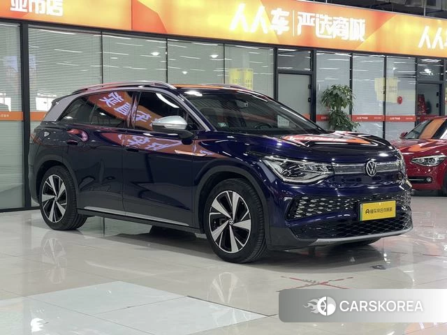 Volkswagen ID.6 X 2021 Синий из Китая, фото 2