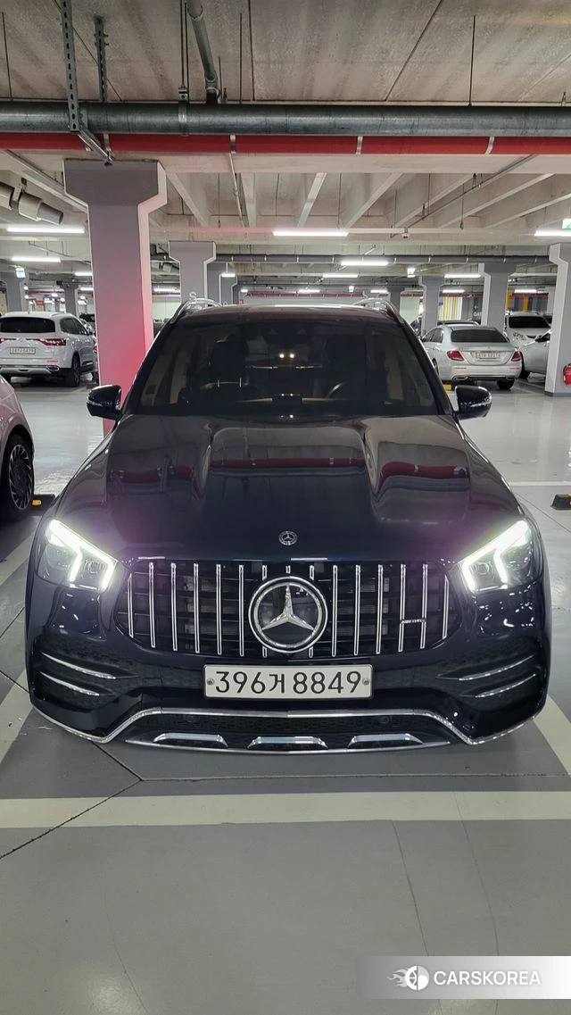 Mercedes-Benz GLE-Class W167 2020 Синий из Кореи, фото 2