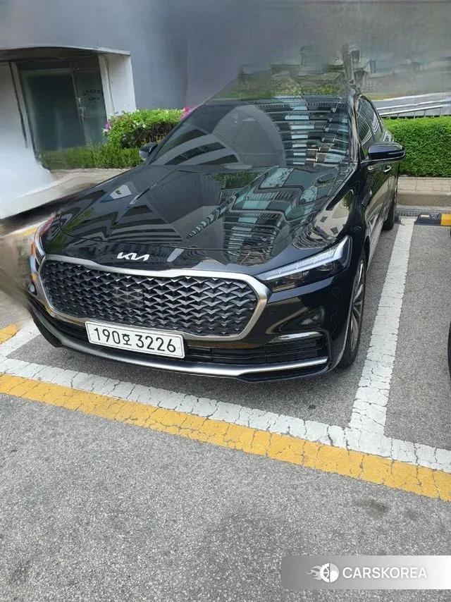 Kia The New K9 2nd generation 2022 Черный из Кореи, фото 2