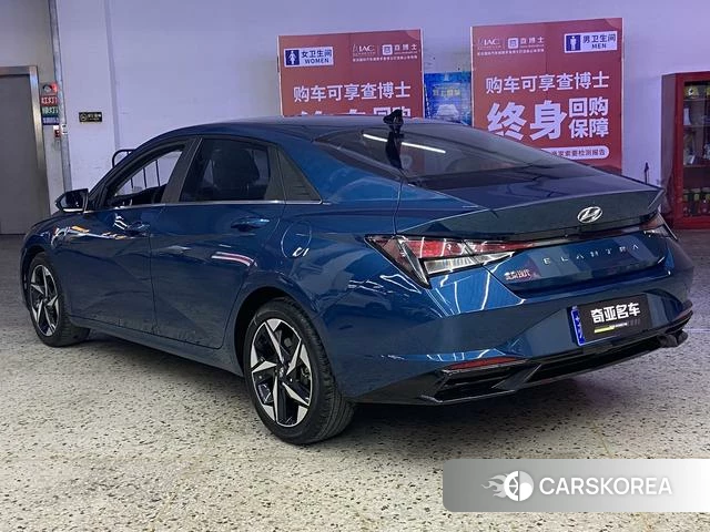 Hyundai Elantra 2022 Синий из Китая, фото 2