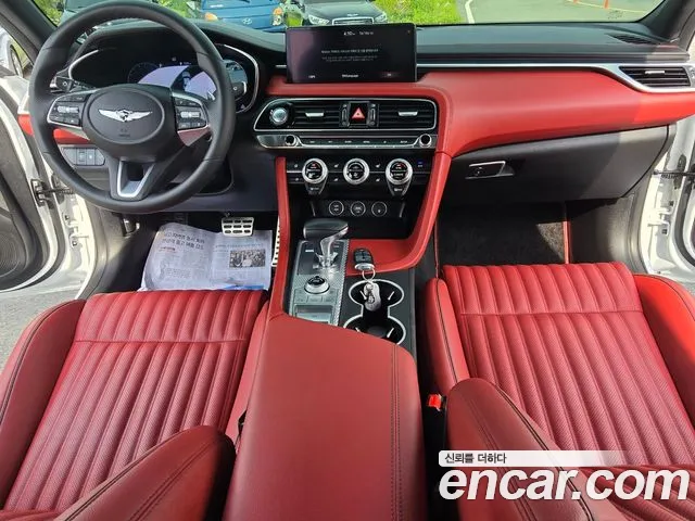 Genesis The New G70 2023 Белый из Кореи, фото 2