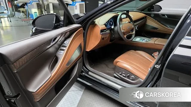 Genesis G80 (RG3) 2021 Черный из Кореи, фото 2