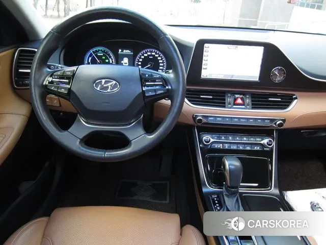 Hyundai Grandeur IG Hybrid 2019 Черный из Кореи, фото 2
