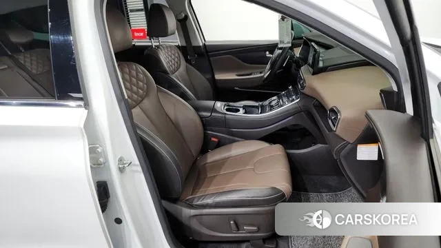 Hyundai The New Santa Fe 2021 Белый из Кореи, фото 2