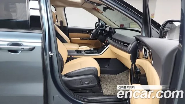 Kia Carnival 4th generation 2021 Небесно-голубой из Кореи, фото 2