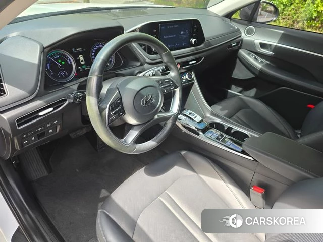 Hyundai Sonata Hybrid (DN8) 2021 Белый из Кореи, фото 2