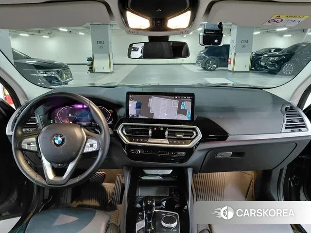 BMW X4 (G02) 2021 Черный из Кореи, фото 2