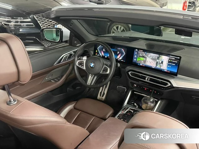 BMW 4 Series (G22) 2024 Небесно-голубой из Кореи, фото 2