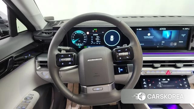 Hyundai Grandeur Hybrid (GN7) 2024 Черный из Кореи, фото 2