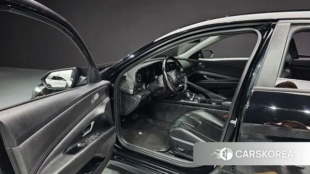 Hyundai Avante Hybrid (CN7) 2020 Черный из Кореи, фото 2