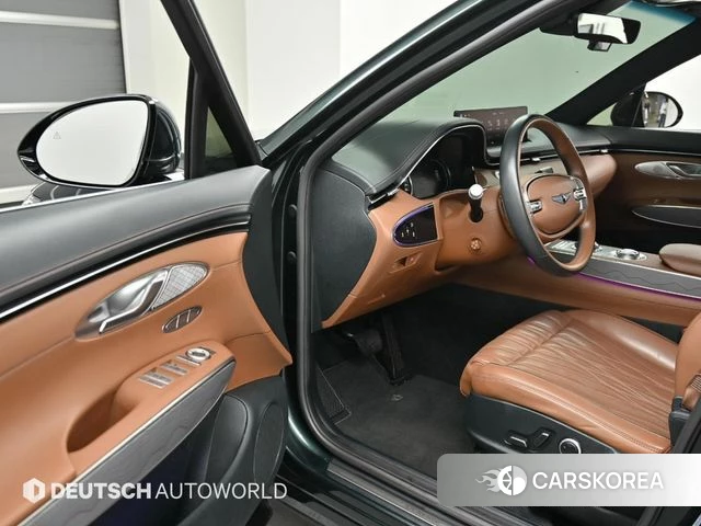 Genesis GV70 2021 Темно-зеленый из Кореи, фото 2