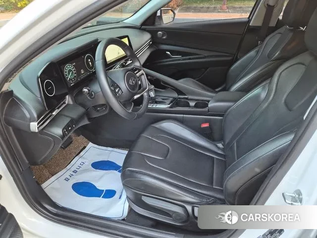 Hyundai Avante (CN7) 2022 Белый из Кореи, фото 2