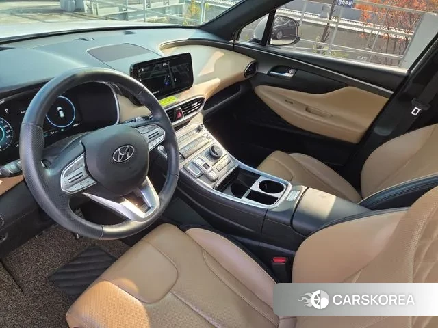 Hyundai The New Santa Fe 2022 Белый из Кореи, фото 2