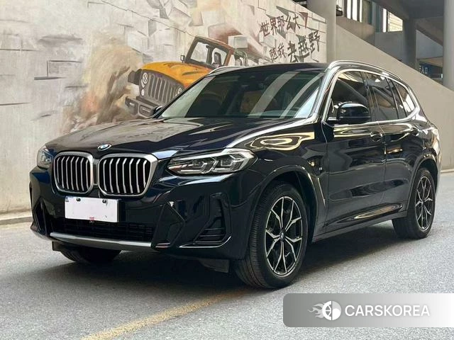 BMW X3 2022 Черный из Китая, фото 2