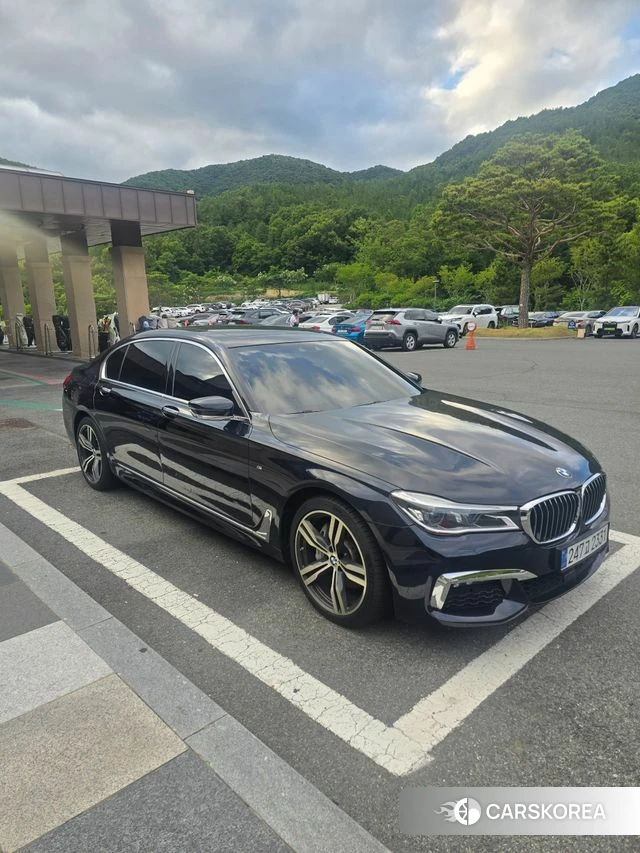 BMW 7 Series (G11) 2019 Черный из Кореи, фото 2