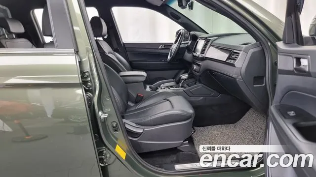 Ssangyong The New Rexton Sport 2022 Зеленый из Кореи, фото 2