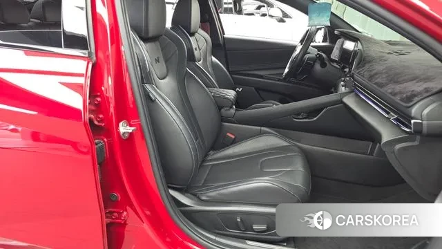 Hyundai Avante (CN7) 2022 Красный из Кореи, фото 2