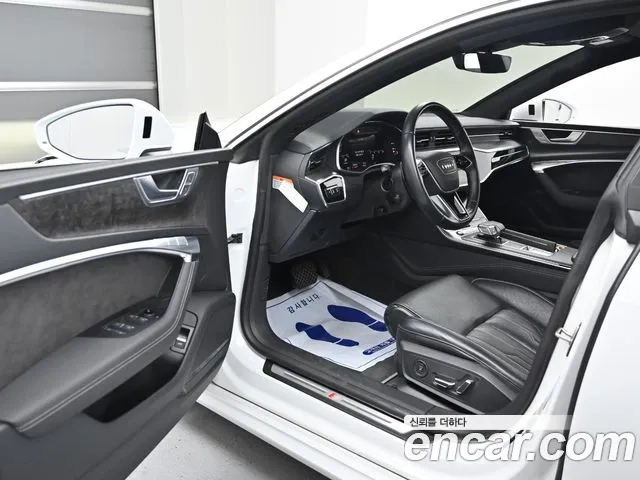 Audi A7 (4K) 2021 Белый из Кореи, фото 2