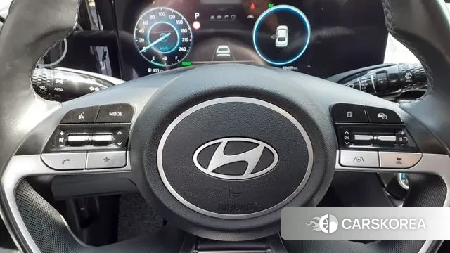 Hyundai The New Avante Hybrid (CN7) 2023 Серый из Кореи, фото 2