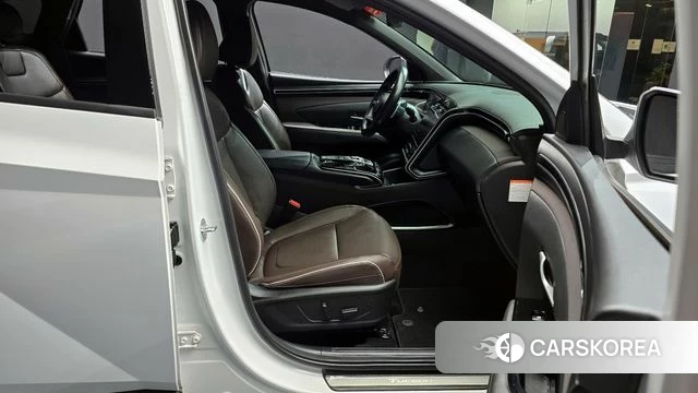 Hyundai Tucson Hybrid (NX4) 2023 Белый из Кореи, фото 2