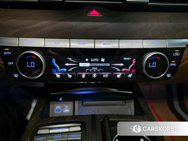 Genesis G80 (RG3) 2022 Черный из Кореи, фото 2