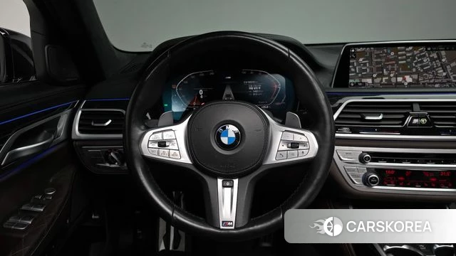 BMW 7 Series (G11) 2021 Черный из Кореи, фото 2
