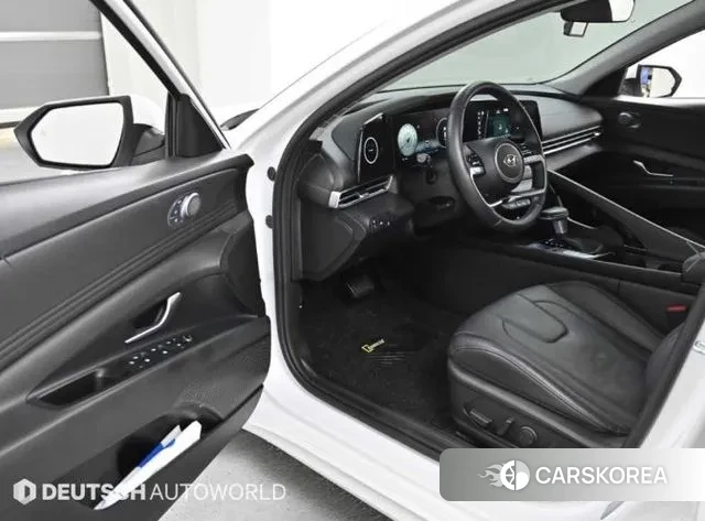 Hyundai Avante (CN7) 2021 Белый из Кореи, фото 2