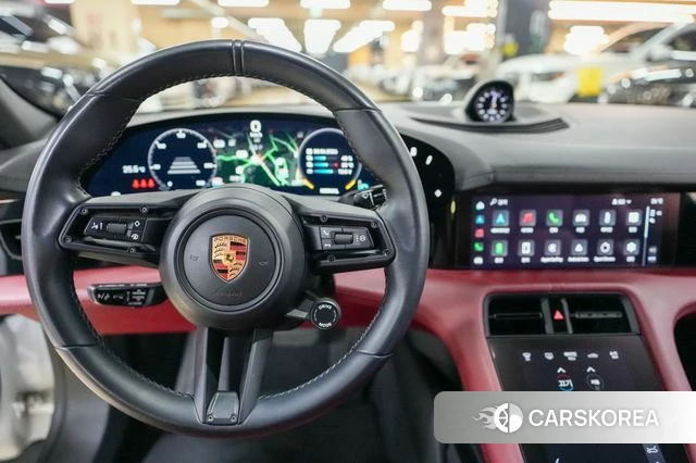Porsche Taycan 2022 Белый из Кореи, фото 2