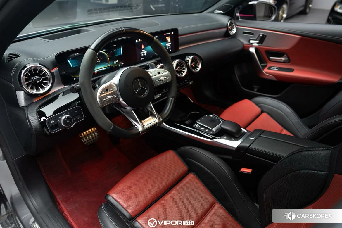 Mercedes-Benz Class A AMG (imported) 2021 Темно-серый из Китая, фото 2