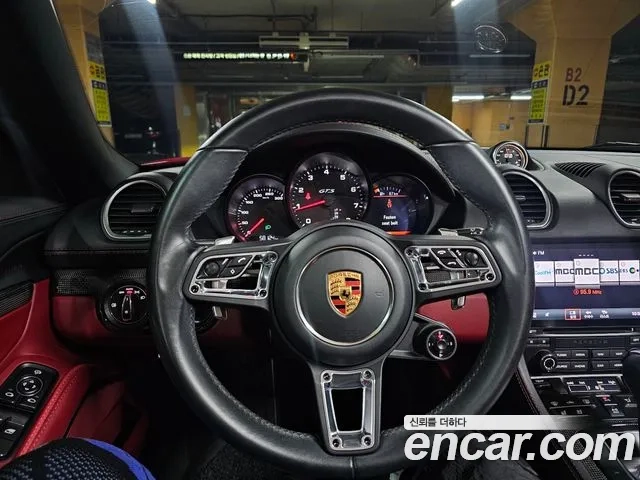 Porsche 718 Boxster 2019 Красный из Кореи, фото 2