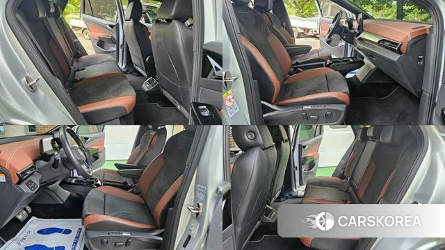 Volkswagen ID.4 2022 Светло-серебряный цвет из Кореи, фото 2