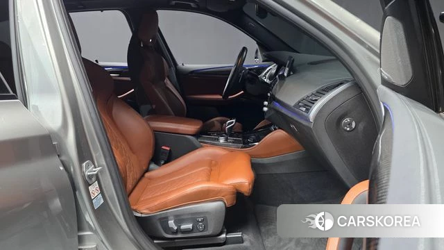 BMW X3M (G01) 2021 Серебристо-серый из Кореи, фото 2