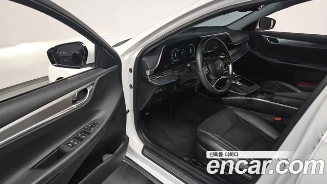 Hyundai The New Grandeur IG Hybrid 2021 Белый из Кореи, фото 2