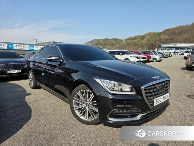 Genesis G80 2019 Черный из Кореи, фото 2