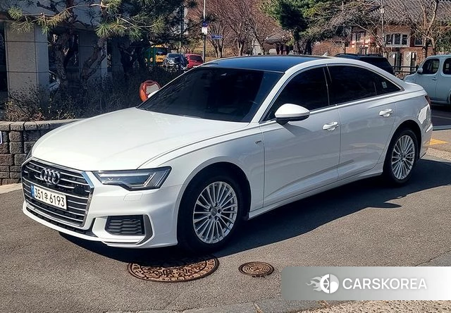 Audi A6 (C8) 2021 Белый из Кореи, фото 2