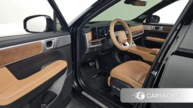 Hyundai Santa Fe (MX5) 2024 Черный из Кореи, фото 2