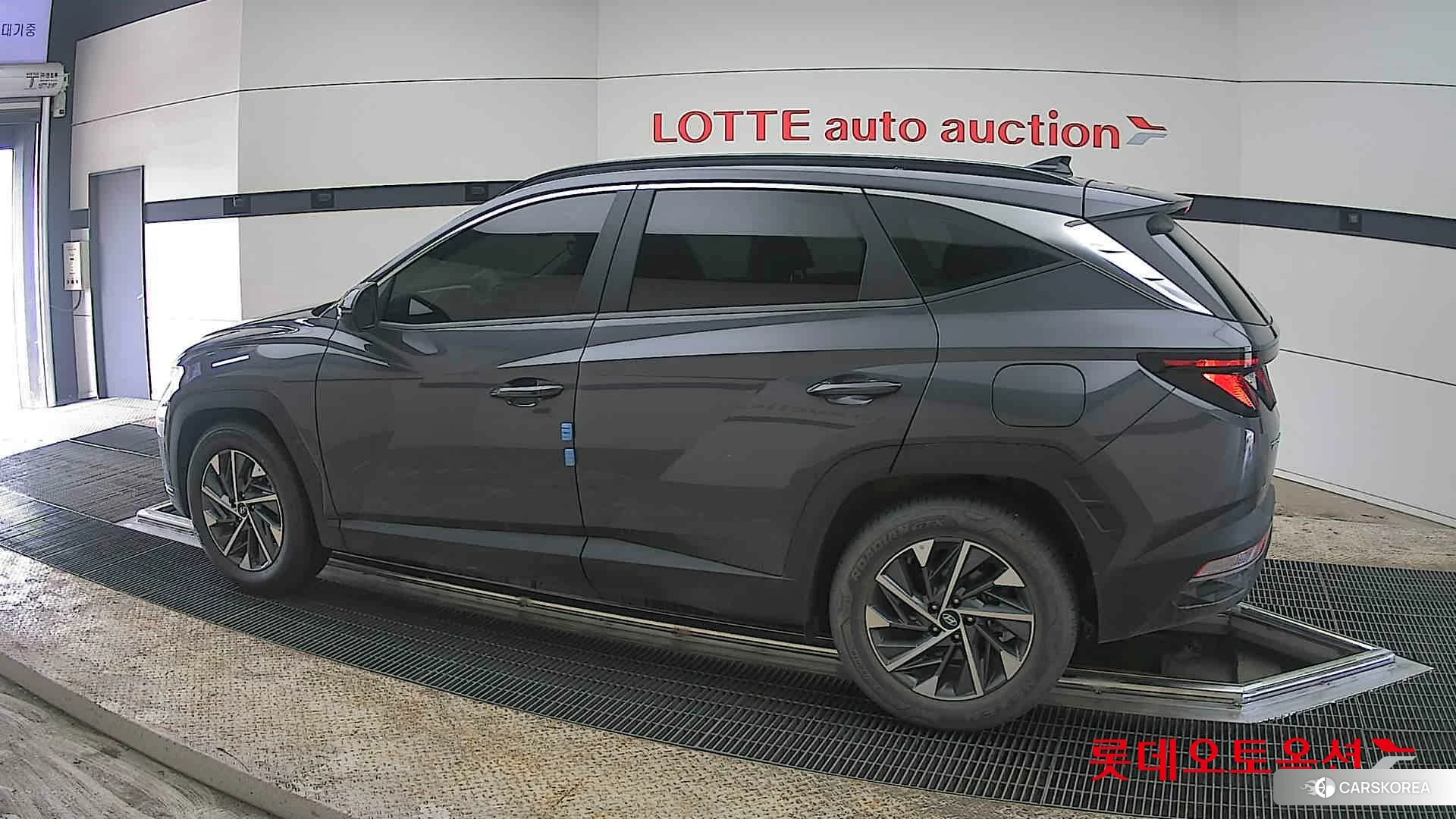 Hyundai Tucson 2022 Titanium Grey Metallic из Кореи, фото 2