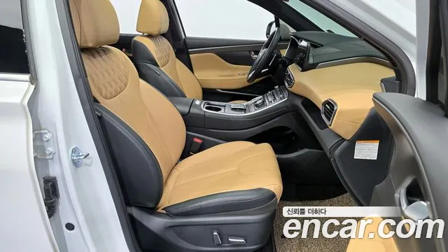 Hyundai The New Santa Fe 2023 Белый из Кореи, фото 2