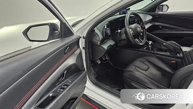 Hyundai Avante (CN7) 2021 Белый из Кореи, фото 2