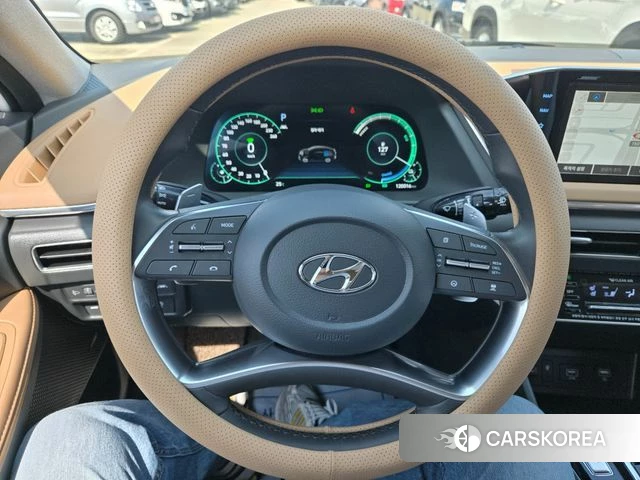 Hyundai Sonata Hybrid (DN8) 2020 Белый из Кореи, фото 2