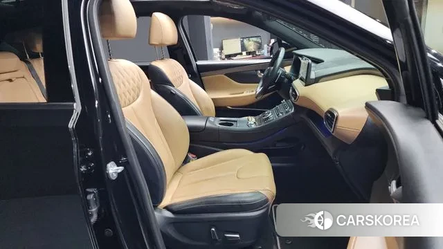 Hyundai The New Santa Fe 2022 Черный из Кореи, фото 2