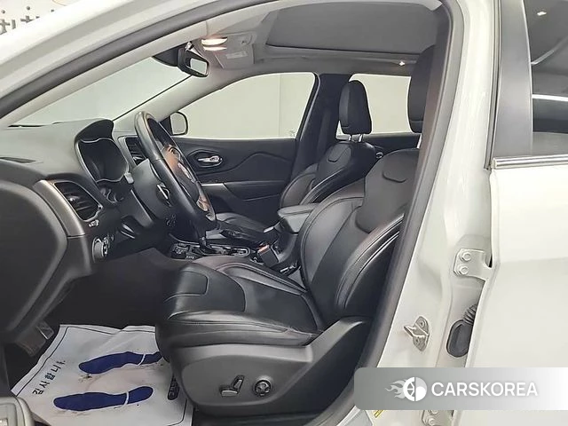 Jeep Cherokee (KL) 2021 Белый из Кореи, фото 2