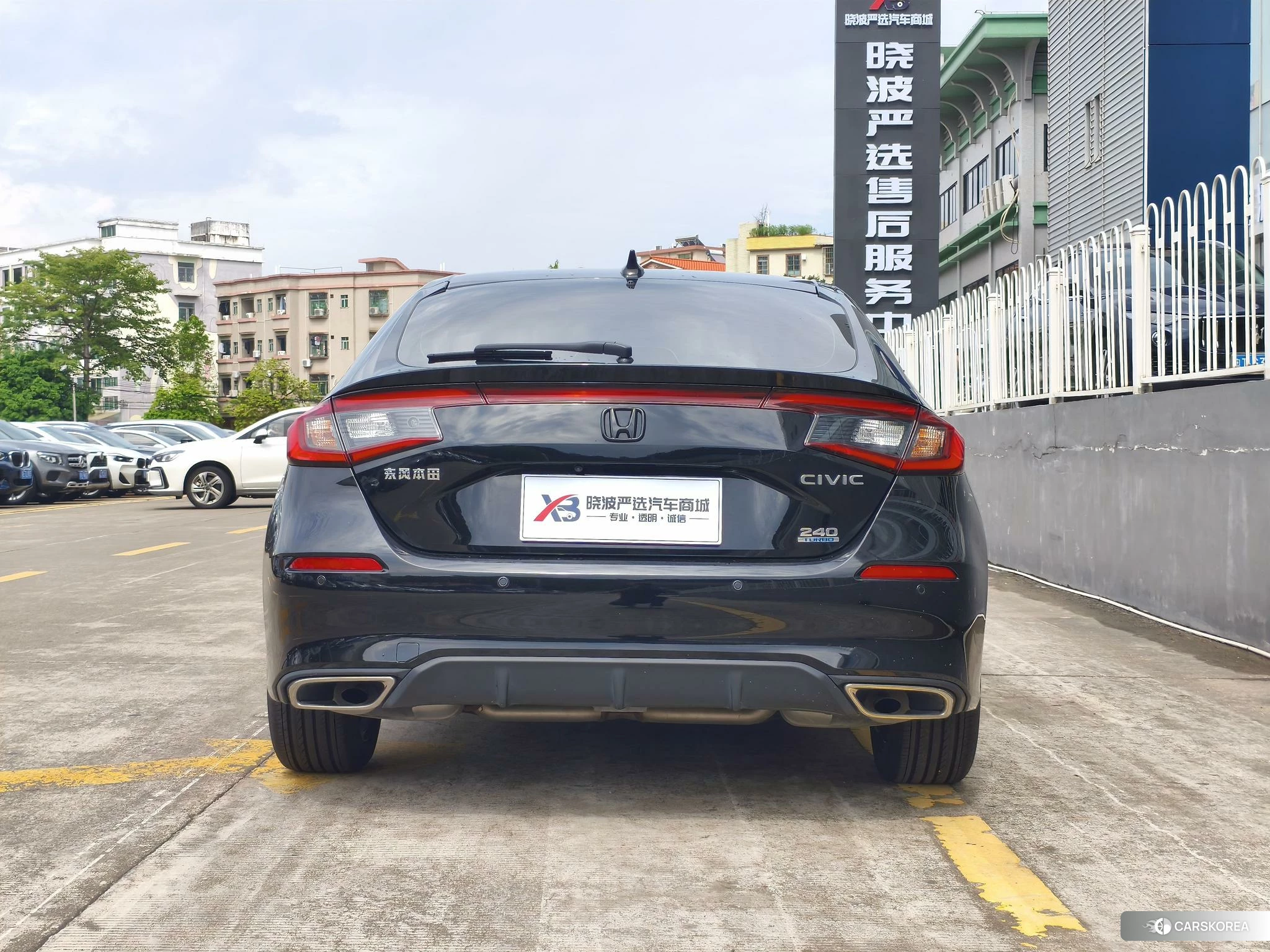 Honda Civic 2022 Черный из Китая, фото 2