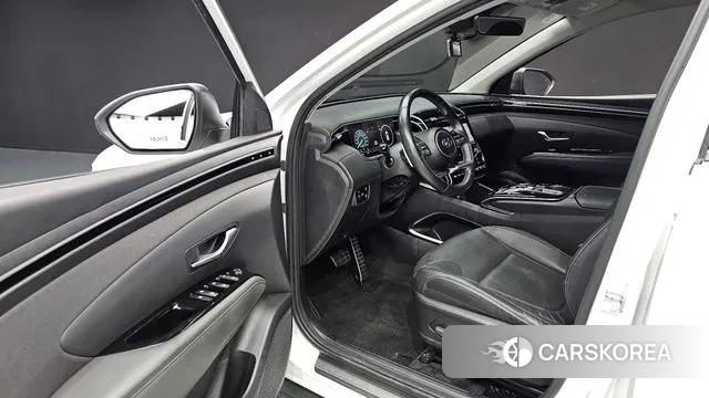 Hyundai Tucson Hybrid (NX4) 2021 Белый из Кореи, фото 2