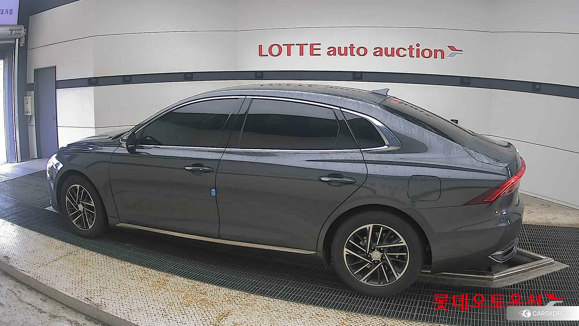 Hyundai Grandeur 2022 Nocturne Grey Metallic из Кореи, фото 2