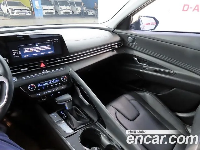 Hyundai Avante Hybrid (CN7) 2021 Серый из Кореи, фото 2