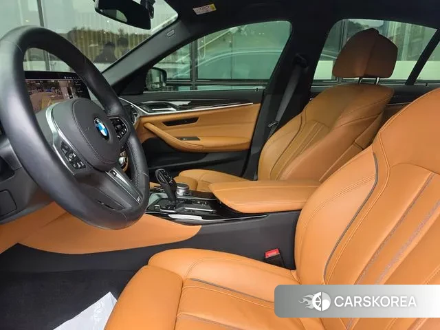 BMW 5 Series (G30) 2021 Синий из Кореи, фото 2