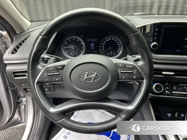 Hyundai Sonata (DN8) 2020 Серебристо-серый из Кореи, фото 2