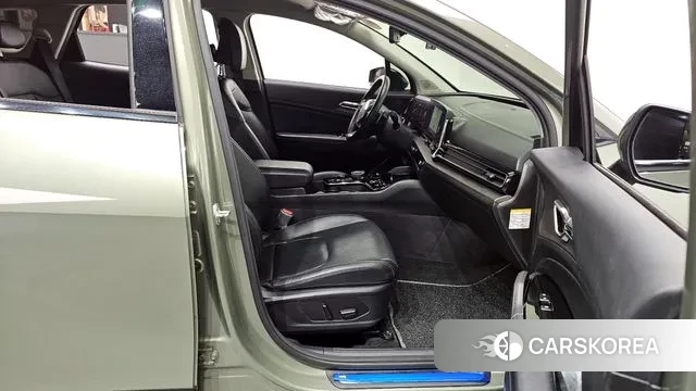 Kia Sportage 5th Generation Hybrid 2022 Темно-зеленый из Кореи, фото 2