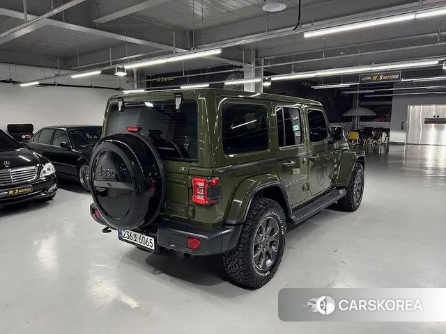 Jeep Wrangler (JL) 2020 Темно-зеленый из Кореи, фото 2